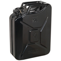 Sealey JC20B Jerry Can 20l - Black
