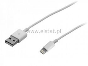 Kabel USB - IPOD IPHONE ( 1m ) biały TYP C