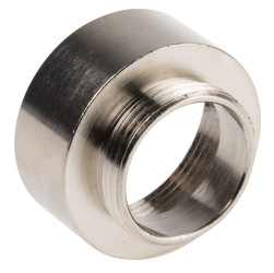 Adapter do dławnic kablowych gwint wew PG29 gwint zew PG21 Mosiądz platerowany niklem rozmiar gwintu PG21 → PG29