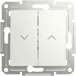 Schneider Electric EPH1370521D Asfora white shutter Switch 10 AX no frame