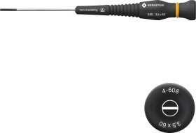 Wkrętak płaski Bernstein Tools for Electronics Bernstein Werkzeugfabrik 4-608 Szerokość klingi: 3.5 mm Długość końcówki: