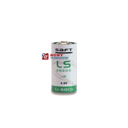 Bateria LS 26500 SAFT litowa STD 3,6V 7,7Ah R14 (bez końcówek)