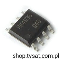 Tranzystor Dual MOSFET-N 30V 6A RK4936 SMD-SO8 ROHM