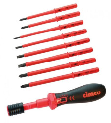 Kpl. wkrętaków dynamometrycznych VDE ( 9 ) 1 - 5Nm (0,02Nm) 114806 Cimco
