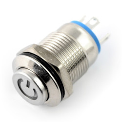 Przełącznik ON-OFF monostabilny - PBW-12BPW - 2A/250V - czerwony