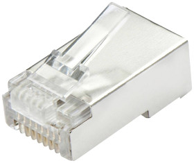 LINDY 62406 Złącze męskie RJ45, RJ45 Cat5e, CAT 5e, piny:8, 10 szt.