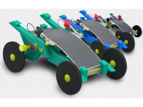 Adafruit Volta Racers Solar Motorcar Kit