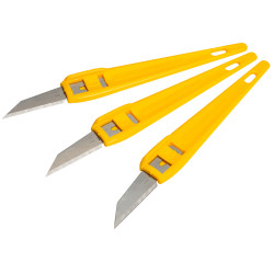 Stanley 0-10-601 Cutting Knife Disposable - Pack of 3
