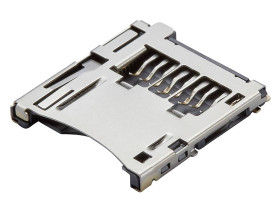 Molex 502774-0891 Gniazdo karty pamięci, piny: 8, 500 mA, 1 szt.