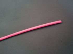 Koszulka termokurczliwa czerwona 2.5/1.25mm 1m