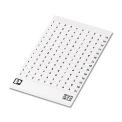 Karta oznacznika Karta znacznika SK Phoenix Contact Przyklejanie