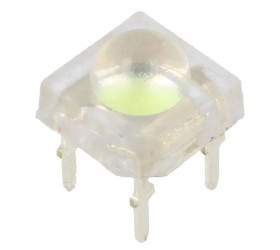 LED SUPER FLUX 7,62X7,62MM CZERWONY 50MA