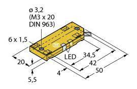 Czujnik pojemnościowy Turck 2620120 1 szt.