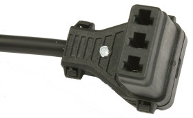 Przewód do wentylatorów zasilający, 450mm do Wentylator osiowy W1G ESM