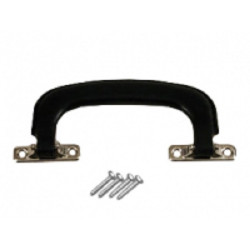 Uchwyt szuflady Polistyren szerokość: 22mm Hammond długość: 69mm Powłoka z czarnej farby proszkowej