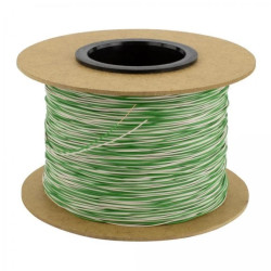 Przewód krosówka TDY 2x0,5 biało-zielony Mercor /500m/