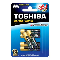 Bateria alkaliczna LR03 / AAA 1,5V ALPHA POWER /6szt./