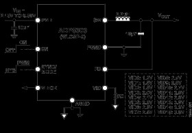50 mA/500 mA, Ultralow Power Step-Down Regulator with Battery Voltage Monitor
