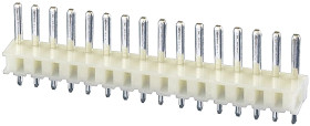Złącze szpilkowe 16-pinowe NH raster: 2.5 mm Prosty 1-rzędowe JST Otwór przelotowy25 V Bez osłony