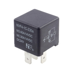 Przekaźnik samochodowy NVF4 SPDT, 24V, 30A