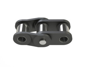 Ogniwo łańcucha rolkowego, typ: 06B-1, połączenie: Łącze offsetowe, Stal