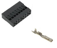 JS-D-14 Złącze do listew PH 2.54 mini-latch zaciskane na kable 2x7pin - 14-stykowe ( + terminale)