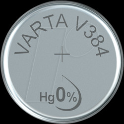 384101111 VARTA silver oxide button cell, 40 mAh, 7,9 x 3,6 mm