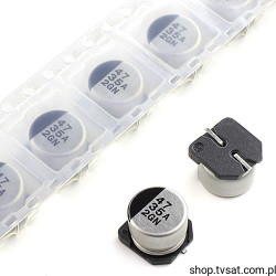 ECEV1VA470P 47uf 35V Electrolitic SMD-08X06.2L PANASONIC