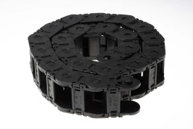 Koryto kablowe szerokość 54 mm głębokość 35mm typ Łańcuch kablowy Igus Igumid GLW Elastyczny Czarny