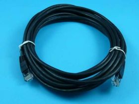 UTPL 5e 5,0mb CZARNY PATCHCORD