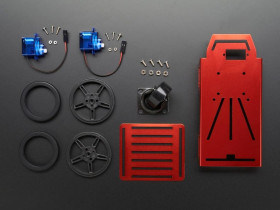 Adafruit Mini Robot Rover Chassis Kit - 2WD with DC Motors