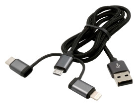 Kabel USB Złącze A USB A Złącze B USB C dł. 1m USB 2.0