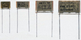 Kondensator papierowy 4.7nF 440V ac KEMET rozstaw: 10.2mm THT ±20