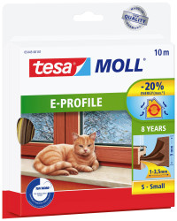 Taśma uszczelniająca tesa tesamoll® 05445-00101-00, (D x S) 10 m x 9 mm, 10 m, 1 szt.