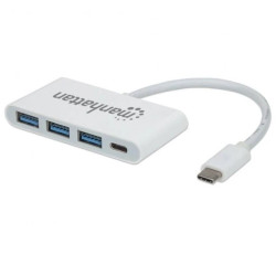 Hub USB-C 3.1 Gen1 3x USB-A z Portem USB-C PD 163552