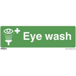 Worksafe SS58P1 Safe Conditions Safety Sign - Eye Wash - Rigid Plastic