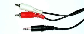 Przewód Jack - 2RCA 10m