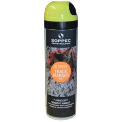 Farba geodezyjna do znakowania żółta 500ml spray SOPPEC Track Marker
