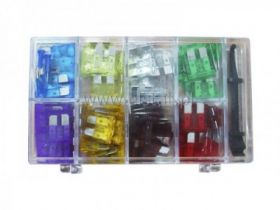 Zestaw - bezp. płaski sam. UNI 5-30A + uchw.100szt