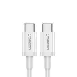 Kabel Ugreen US264 60519 USB-C / USB-C PD QC AFC 1.5m - biały