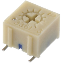 Potencjometr dostrojczy 5kΩ SMD 0.5W Regulacja górna