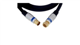 Profesjonalny Kabel Przyłącze Wtyk F - Wtyk Iec Antenowy Digital Do Tvk,...