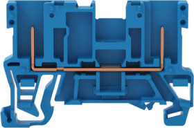 2-pin basic terminal, 1 pole, 32 A, 6 kV, blue, 769-156/000-006