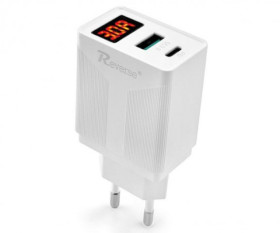 LAD.SIEC.U53 1CUSB+1XUSB-C 3A 20W WYSWIE