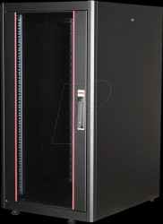 26210201 19-inch network cabinet, 22 U, black