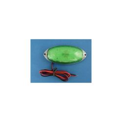LAMPA LED 12V GREEN 639LWK