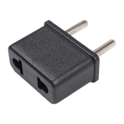 Adapter uniwersalny - przejściówka EU-PL/USA - Wtyczka Ameryka, gniazdo EU-PL.