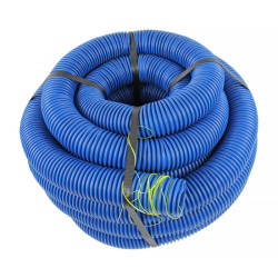 Rura osłonowa karbowana dwuścienna 40 niebieska 10m RDG40-NI-10-90 Elmark