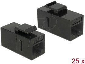 86629 Keystone module RJ45 socket &gt; socket, Cat.6, UTP, 25 pieces