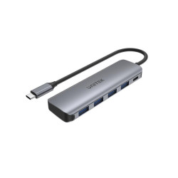 HUB USB-C 4xUSB3.1 UNITEK H1107B PD 100W